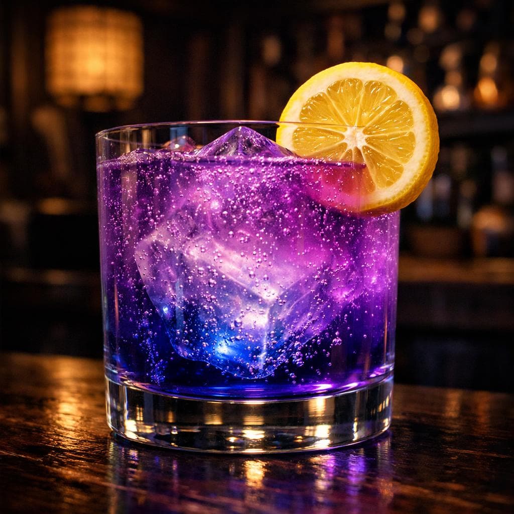 Tokyo Mule shifting blue to violet